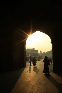 Delhi Gate entrance in the Walled City, Lahore