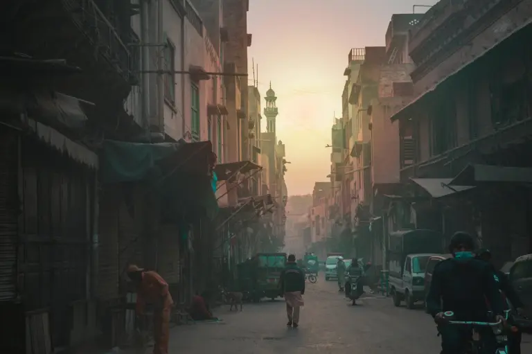 Street in the Walled City of Lahore